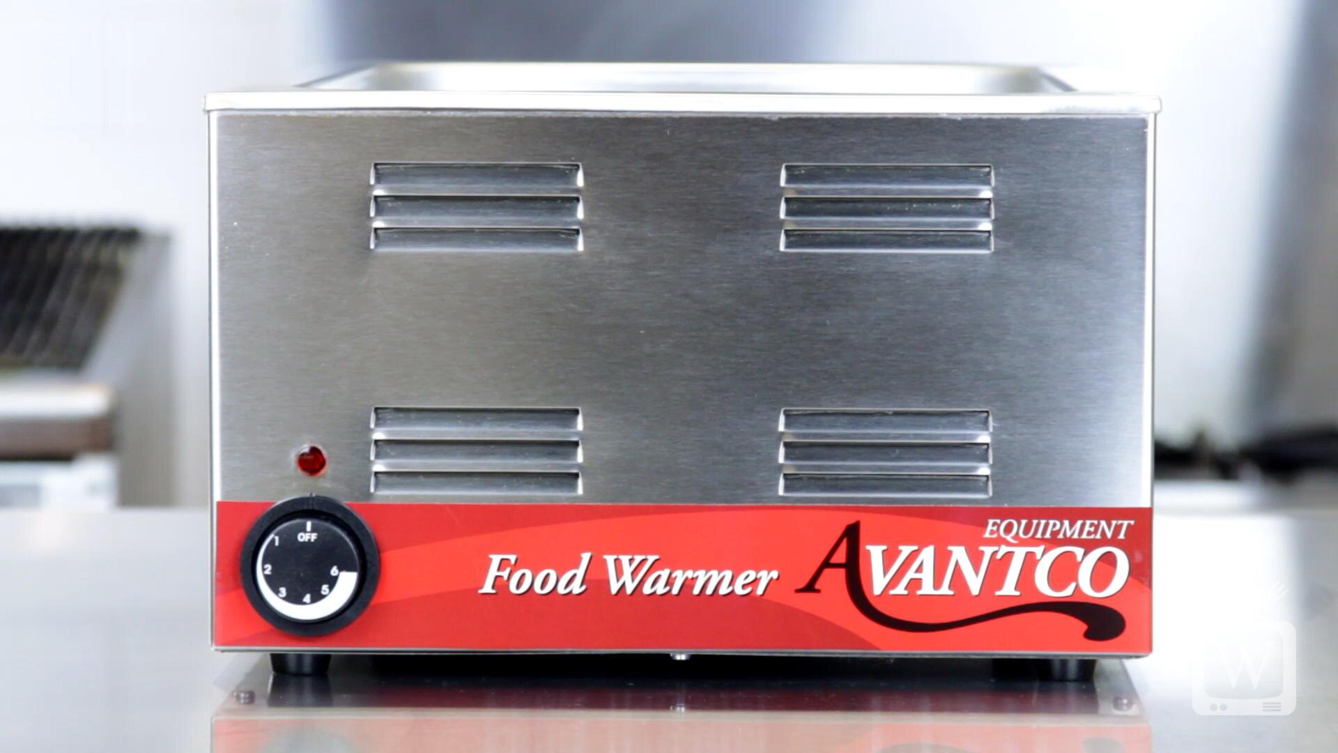 Avantco W50 12" X 20" Electric Countertop Food Warmer - 120V, 1200W