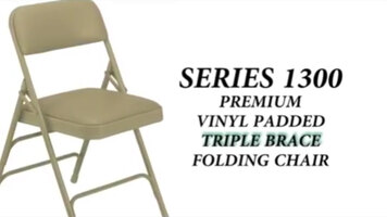 National Public Seating 1300 Series Folding Chair National Public Seating 1300 Series Folding Chair