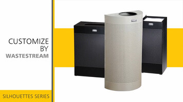 Rubbermaid Silhouette Series Waste Receptacles Rubbermaid Silhouette Series Waste Receptacles